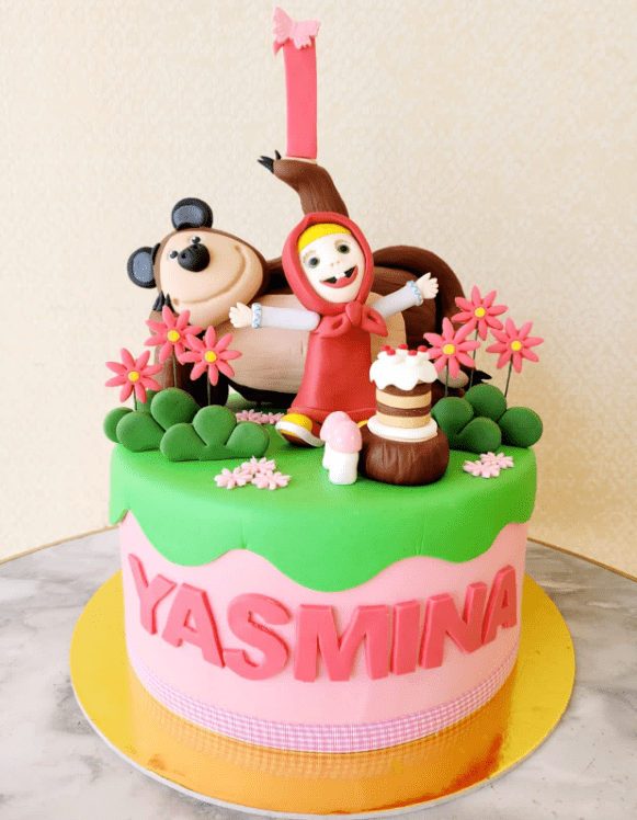 Masha and The Bear Birthday Decoration at Rs 499/set in Chennai | ID:  26246382948